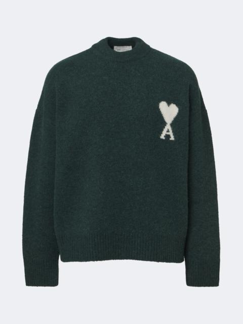 AMI Paris Ami de Cœur alpaca and wool-blend sweater