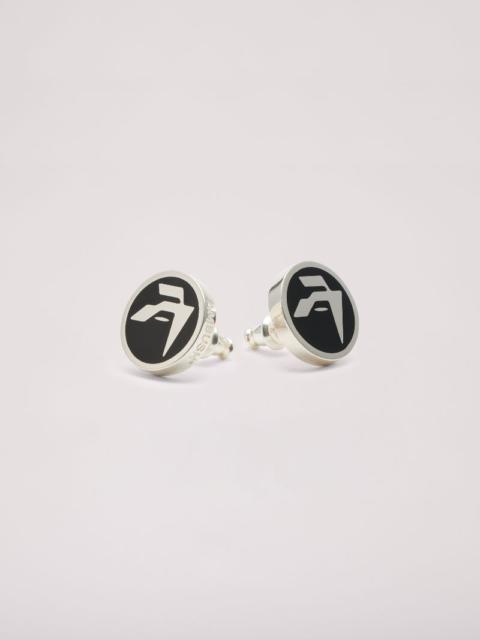 Ambush Epoxy Amblem Stud Earring