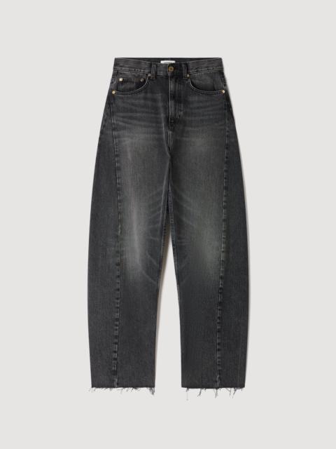 Sandro FADED BARREL JEANS
