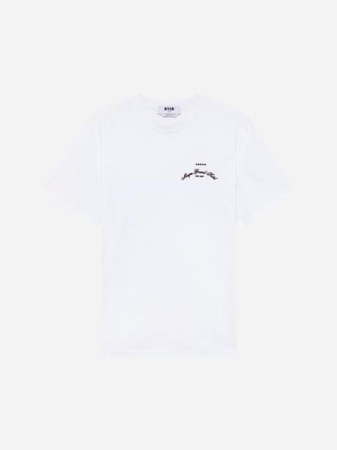 MSGM T-shirt with embroidery