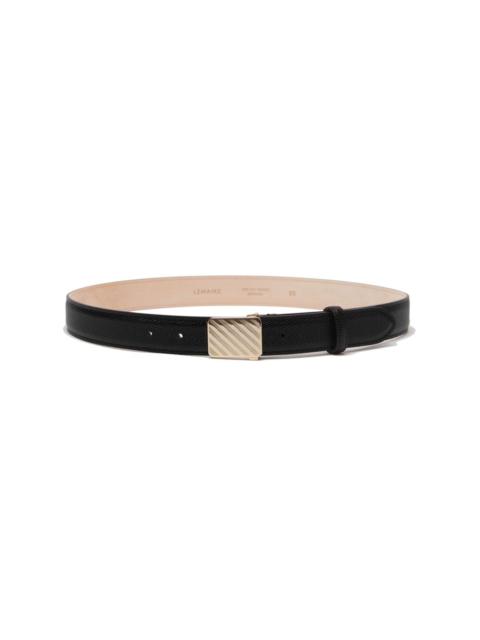 Lemaire sliding-buckle leather belt