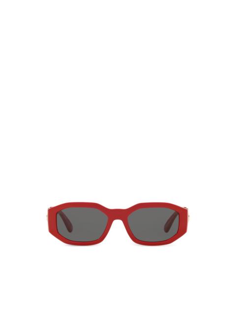 VERSACE logo-plaque sunglasses