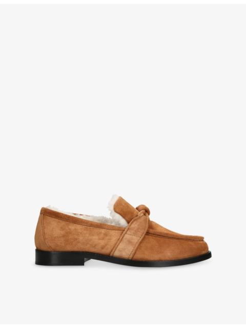 Bottega Veneta Astaire Shearling Loafers