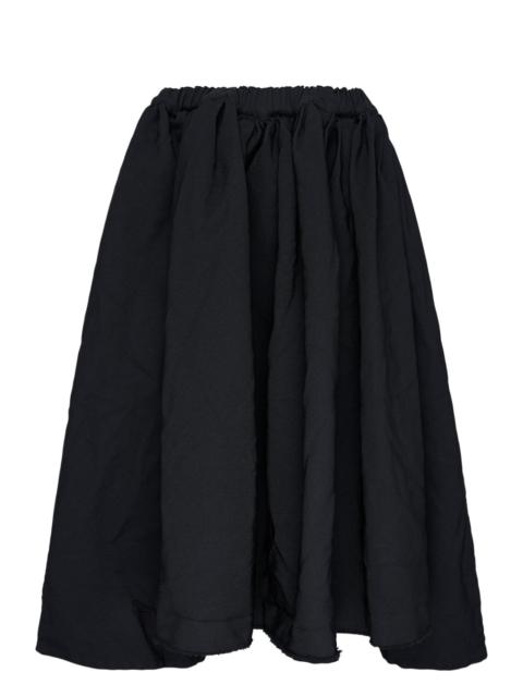 Comme des Garçons Comme des Garçons Garment Dyed Gathered Skirt