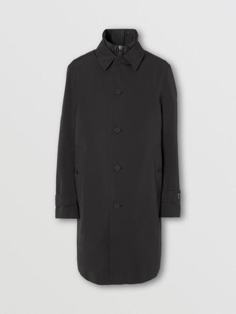 Burberry Technical Cotton Car Coat with Detachable Warmer