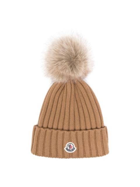 Moncler pompom beanie