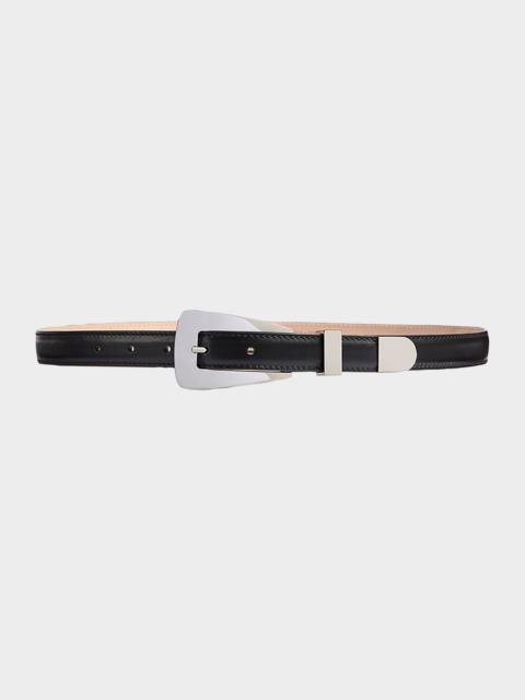 KHAITE Lucca Leather Belt