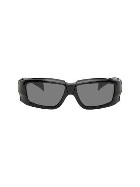 Rick Owens Black Hollywood Rick Sunglasses
