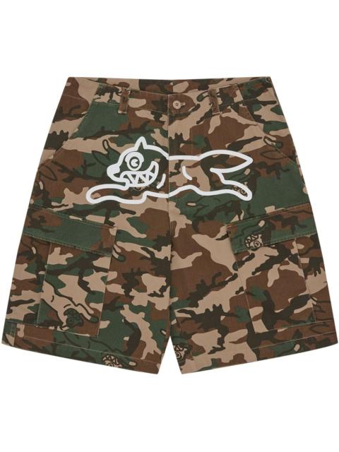 ICECREAM camouflage-print shorts