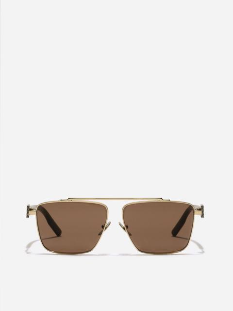 Dolce & Gabbana Metal Plaque Sunglasses