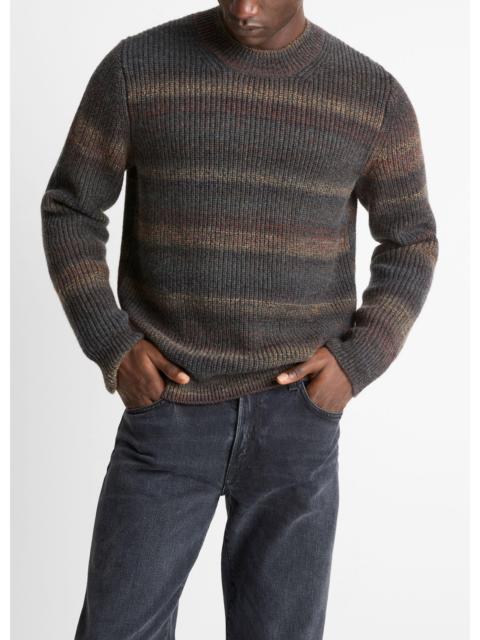 Vince Space-Dye Shaker Wool-Blend Sweater