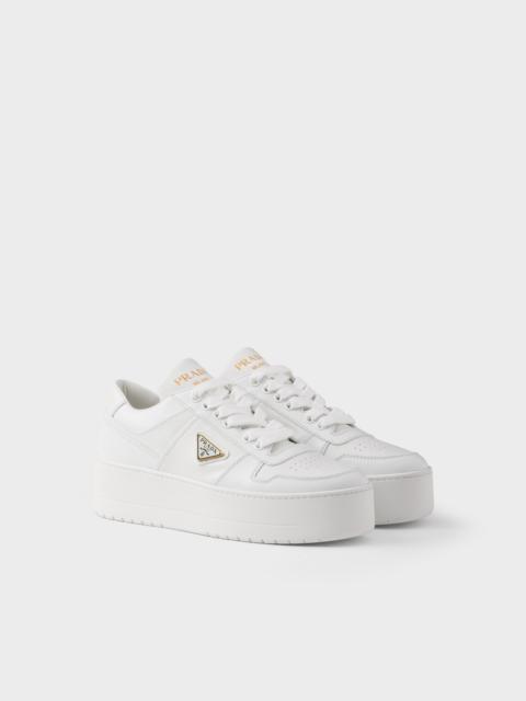 Prada Downtown Bold leather sneakers
