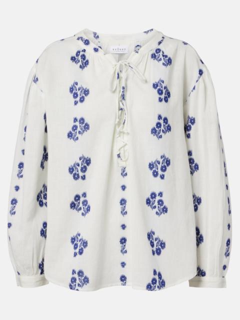 velvet Winslet cotton blouse