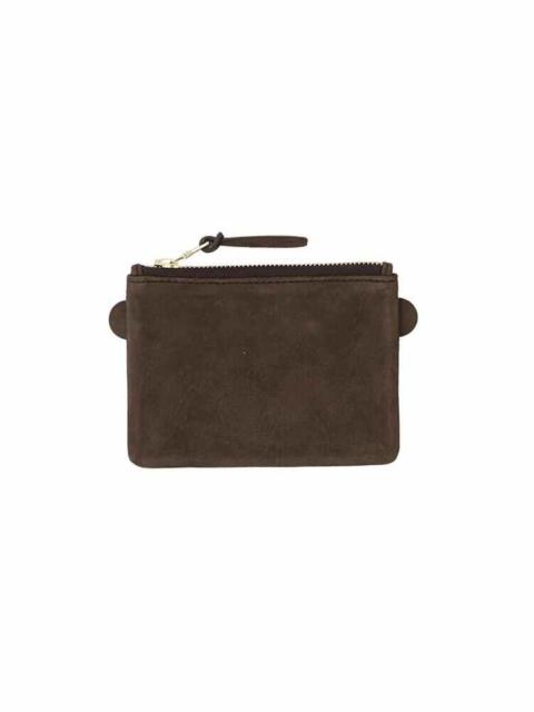 visvim LEATHER ESSENTIALS CASE DK.BROWN