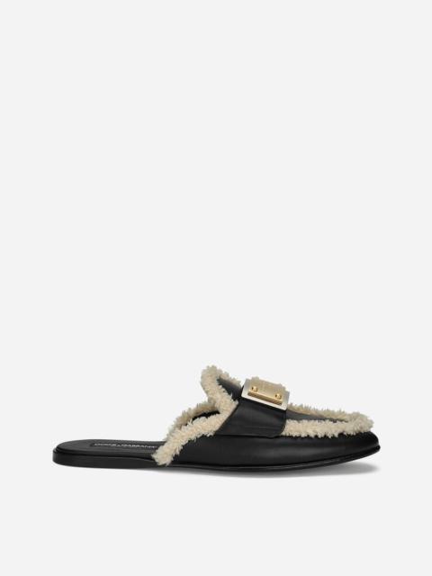 Dolce & Gabbana Calfskin mules