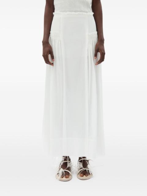 Ann Demeulemeester Ariel light maxi skirt