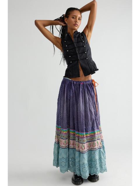 FREE PEOPLE Magnolia Pearl Piecewise Pissarro Skirt