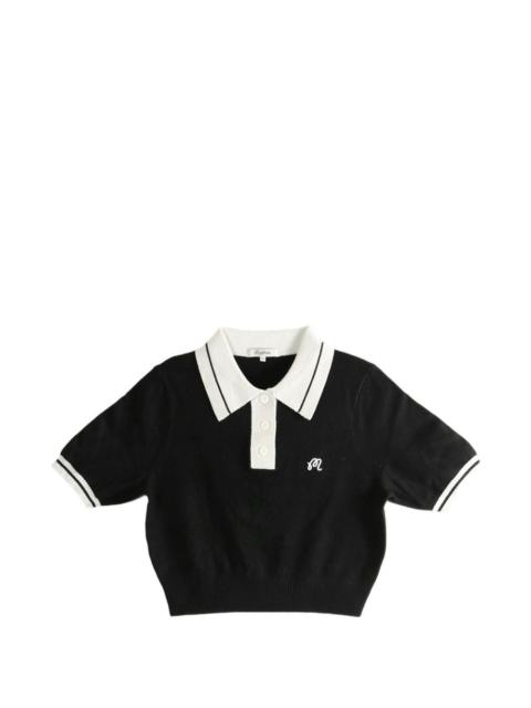 malbon Mikayla short-sleeves collared polo top