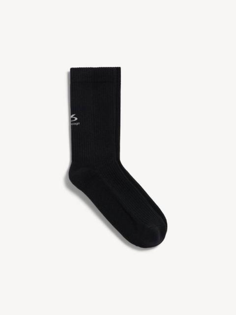 BALENCIAGA Women's Techwear Technical Socks in Black