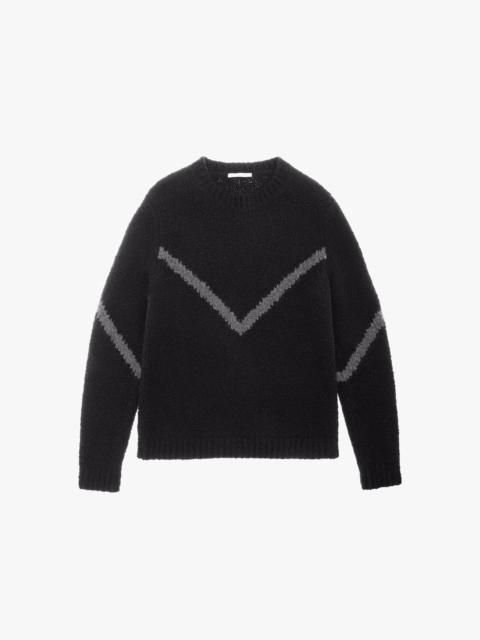 Helmut Lang MERINO WOOL CREWNECK SWEATER