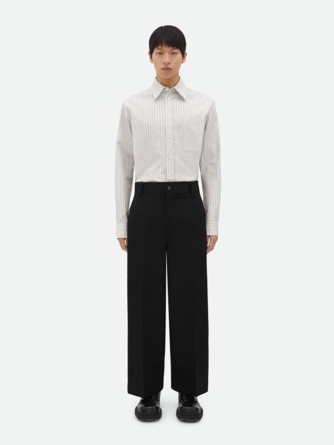 Bottega Veneta Sartorial Wool Cropped Pants