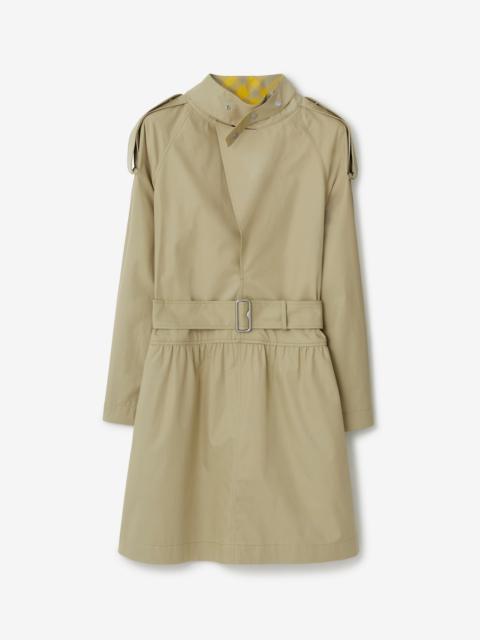 Cotton Trench Dress