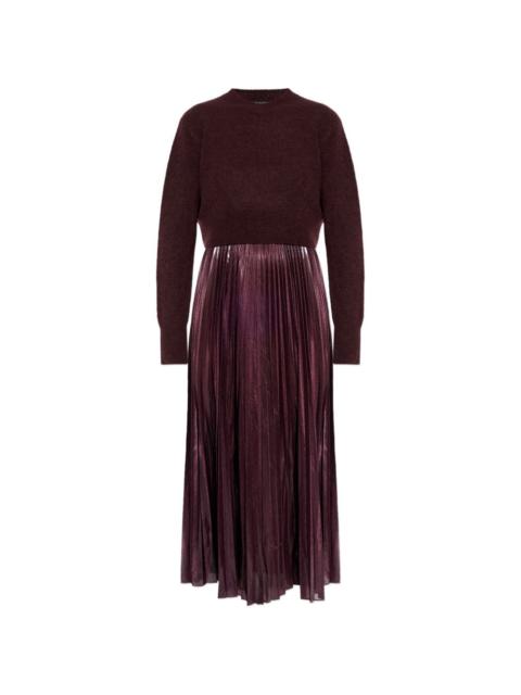 ALLSAINTS Spark long-sleeve midi dress