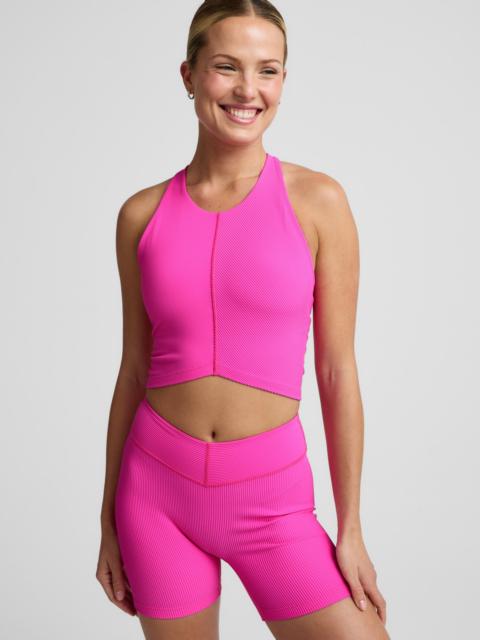 BEYOND YOGA Impulse Ribbed High Neck Tank