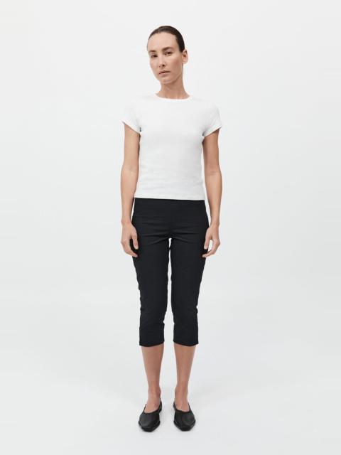 ST. AGNI Slim Capri Pant - Black