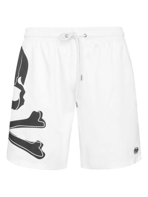 PHILIPP PLEIN Skull & Bones swim shorts