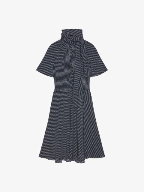 Givenchy POLKA DOTS DRESS IN SILK WITH LAVALLIÈRE