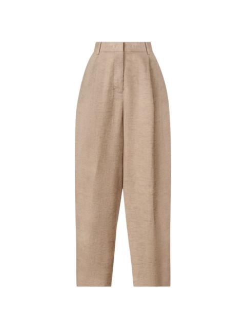 FABIANA FILIPPI belt-loop pleated trousers
