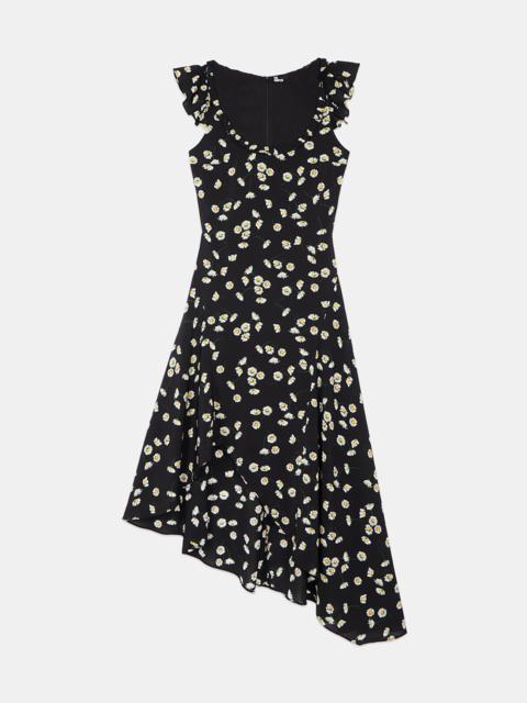 The Kooples FLORAL PRINTED LONG DRESS