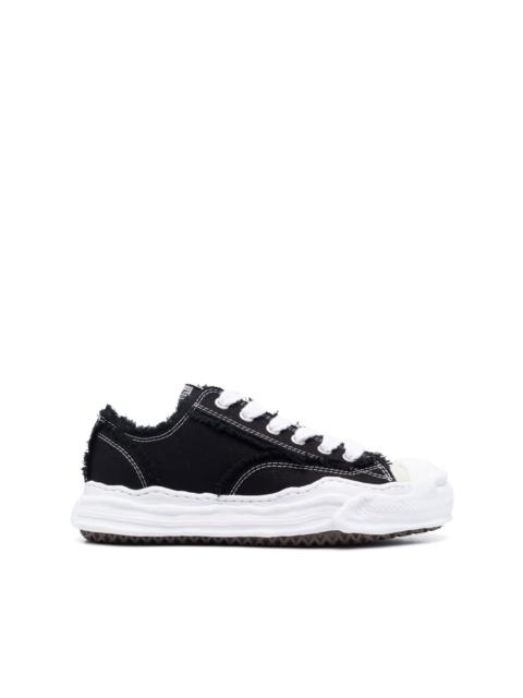 Hank OG frayed low-top sneakers