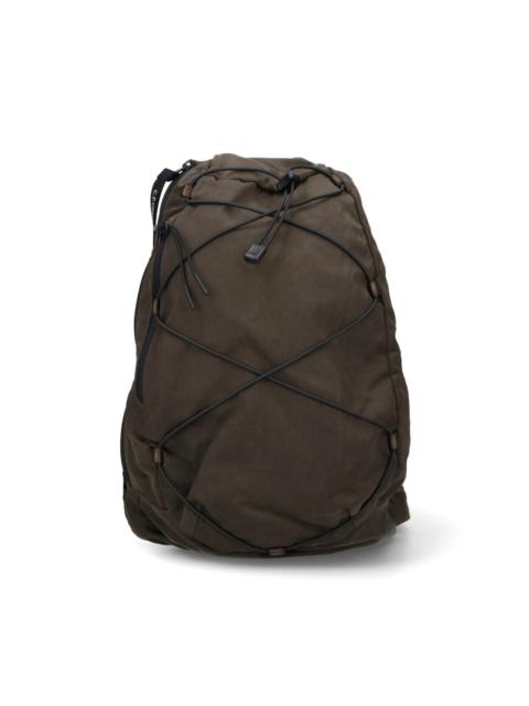 C.P. Company ONE-SHOULDER LOGO BACKPACK