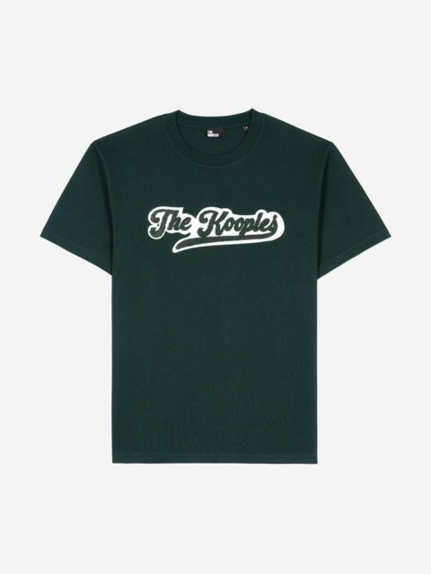 The Kooples T-SHIRT WITH DARK GREEN PATCH