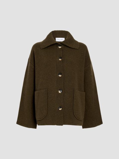 Proenza Schouler Women's Nelly Melange Merino Jacket - Olive