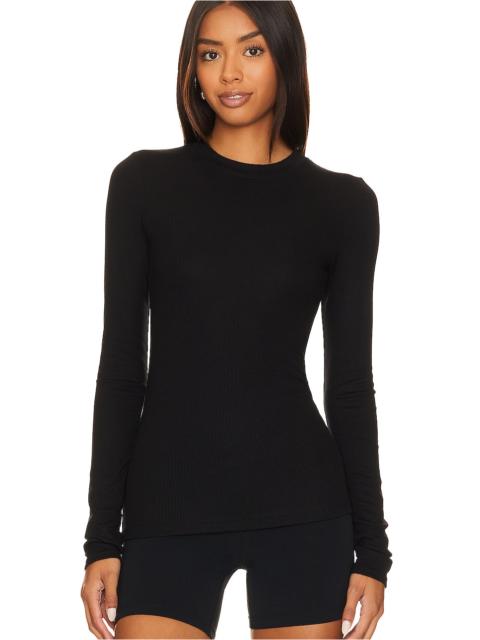 SPLITS59 Louise Rib Long Sleeve Top