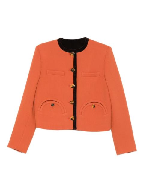 BLAZÉ MILANO contrast-trim jacket