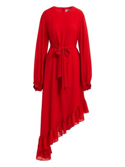 ESSENTIEL ANTWERP ruffled asymmetric dress
