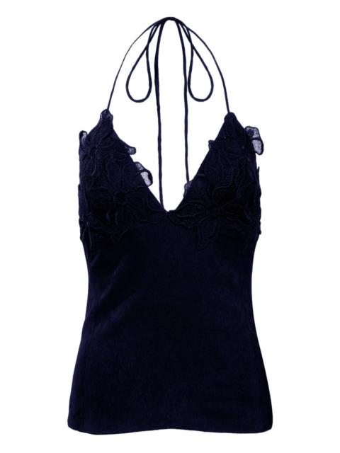 SILVIA TCHERASSI Diora floral lace top