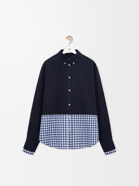 Loewe Shirt in cotton twill and poplin