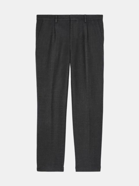 The Kooples GREY COTTON AND WOOL SUIT TROUSERS