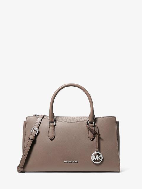 MICHAEL KORS Arden Medium Top-Zip Satchel