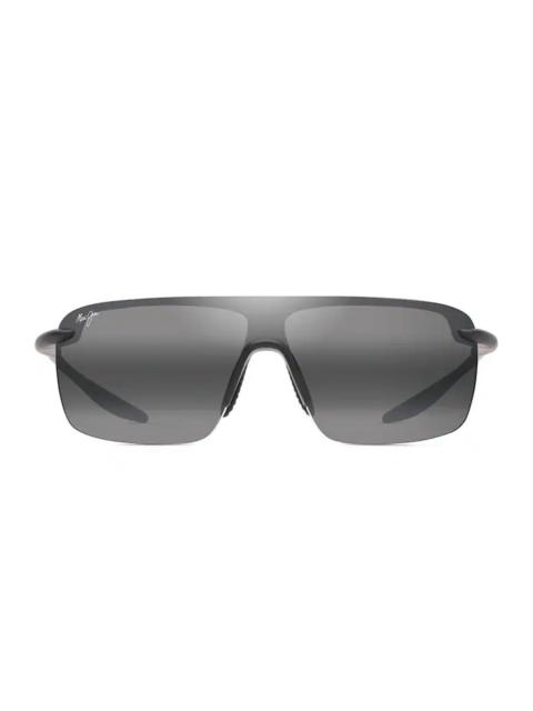 Maui Jim Unisex Pālulu Matte Black Bio-Inettato Sunglasses