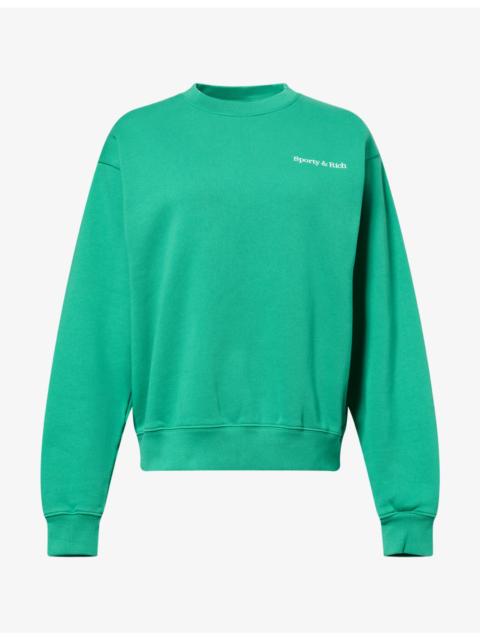 Sporty & Rich Fitness 94 Crewneck Jersey Jumper