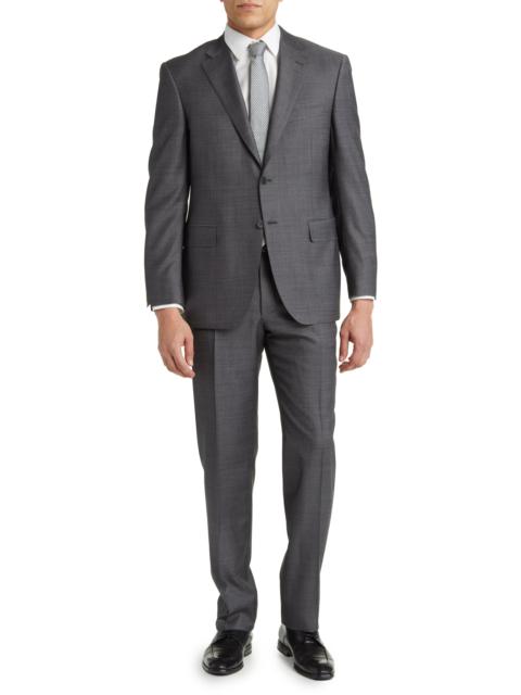 Siena Classic Fit Solid Wool Suit