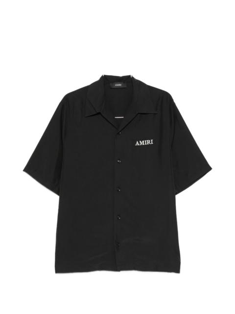 AMIRI Amiri Logo-embroidered Short-sleeve Shirt