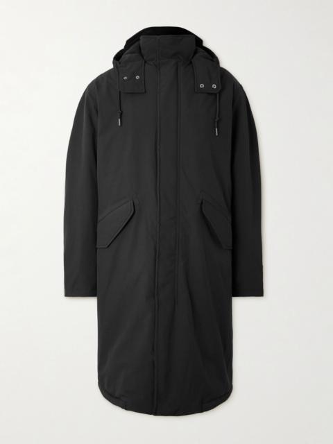 A.P.C. Anatole Stretch-Shell Hooded Parka Black