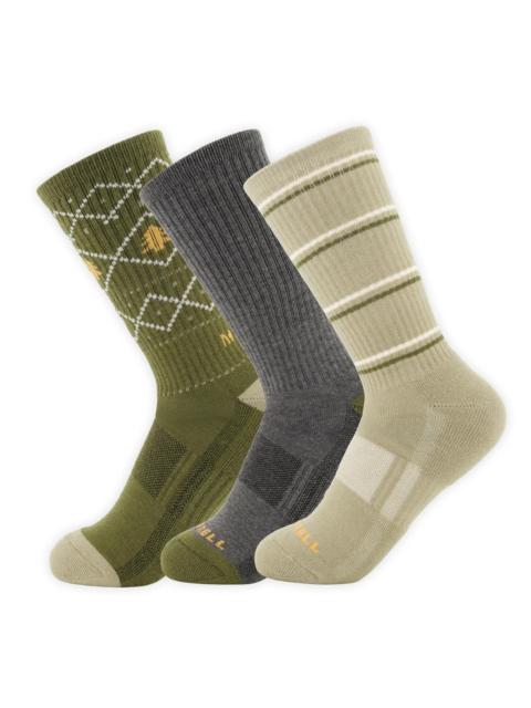 MERRELL Eco Cushioned Crew 3 Pack